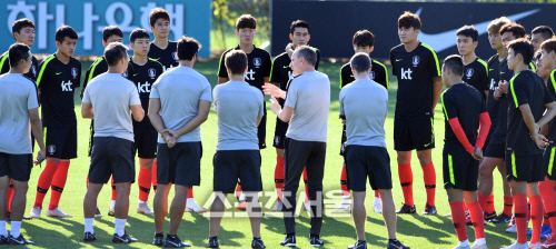 [포토]벤투호, 평가전 앞두고 담금질~