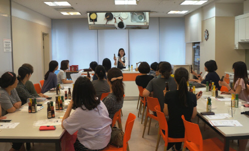 CJ제일제당 건강한 오일 캠페인 쿠킹 클래스 이미지