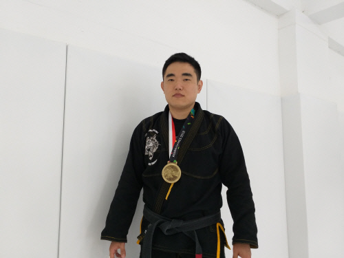 아시안게임 동메달  황명세, 씨름 유망주에서 '주짓떼로'로