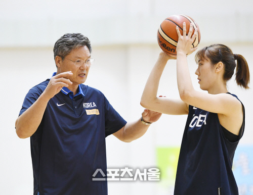 [포토] 이문규-박혜진, 여자 월드컵...카운트 다운!