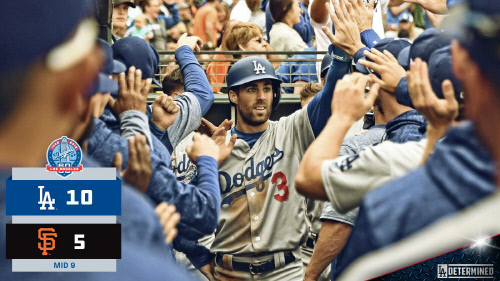 LA다저스, 6연속시즌 PS 진출 확정…지구 우승 가능성도 有