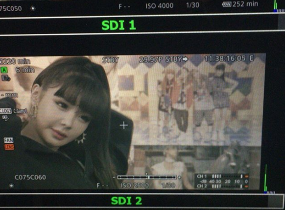 박봄, 'YG전자' 출연 인증샷 "오랜만이라 떨려"