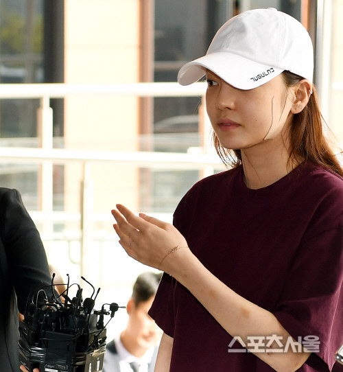 [포토] 구하라, 팔뚝의 상처들은...?