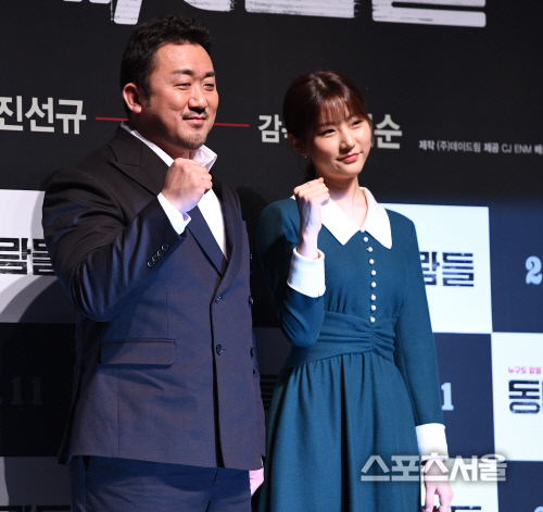 [포토] 마동석-김새론, 조합이 좋아~