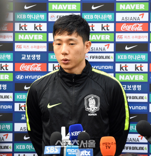 남태희, 다소곳하게 밝히는 우루과이전 필승소감! [포토]