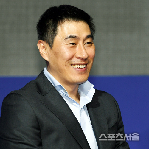 [포토] 삼성 이상민 감독, 미디어데이의... 밝은 미소!