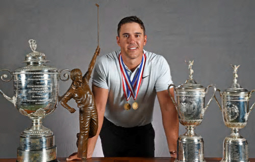 제주도 오는 '메이저 사냥꾼' 브룩스 켑카, PGA투어 '올해의 선수' 선정