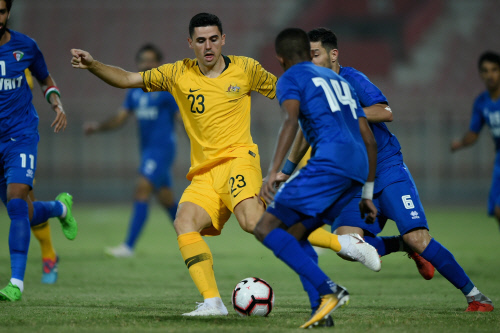 한국과 내달 붙는 호주, 쿠웨이트 원정 평가전 4-0 대승