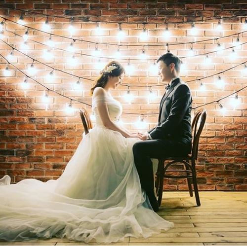 '결혼' 개그맨 허민행, 웨딩 화보 공개 "가장 사랑하는 여자"