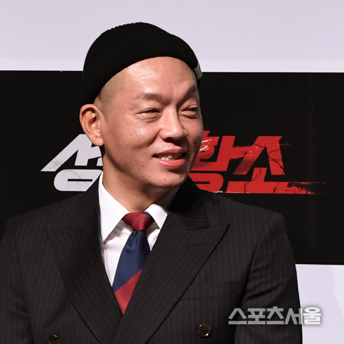 [포토] 박지환, 요가 액션 기대하세요~