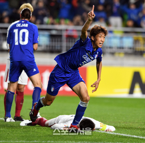 AFC챔피언스리그의 조성진...역전골의 사나이 [포토]