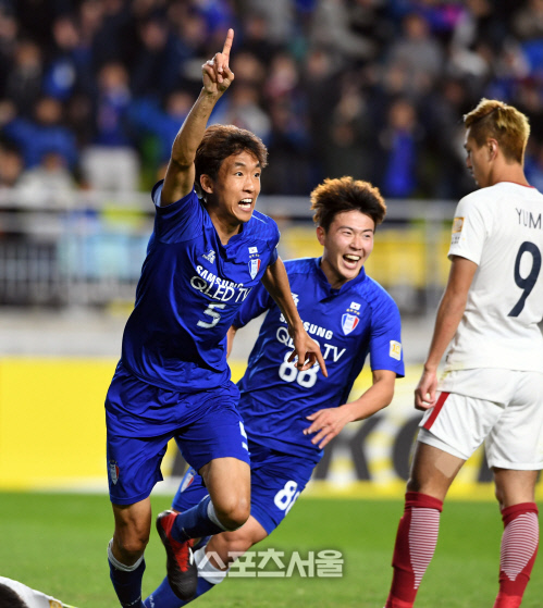 AFC챔피언스리그의 조성진...역전골의 사나이 [포토]