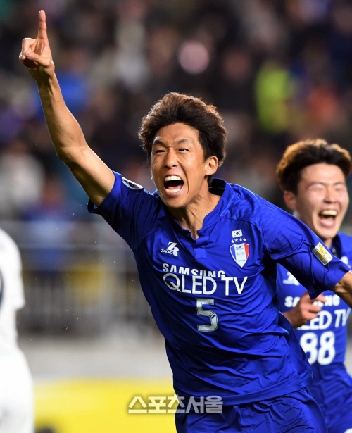AFC챔피언스리그의 조성진...역전골의 사나이 [포토]