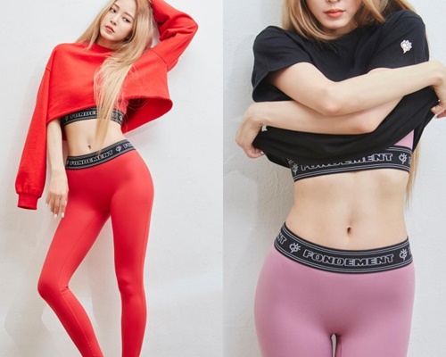 레깅스 입고 건강美 넘치는 몸매 뽐낸 한예슬