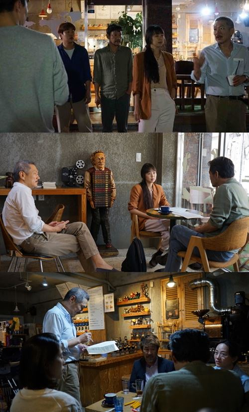 홍상수 시선 속 김민희…'풀잎들' 오늘(25일) 개봉·스틸 공개