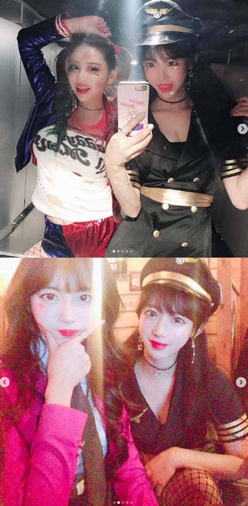 "은근한 볼륨감" 제복 입고 '섹시美' 뽐낸 치어리더 김한나