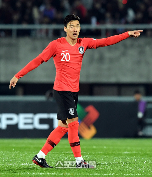 [포토] 장현수, 수비라인...정비!