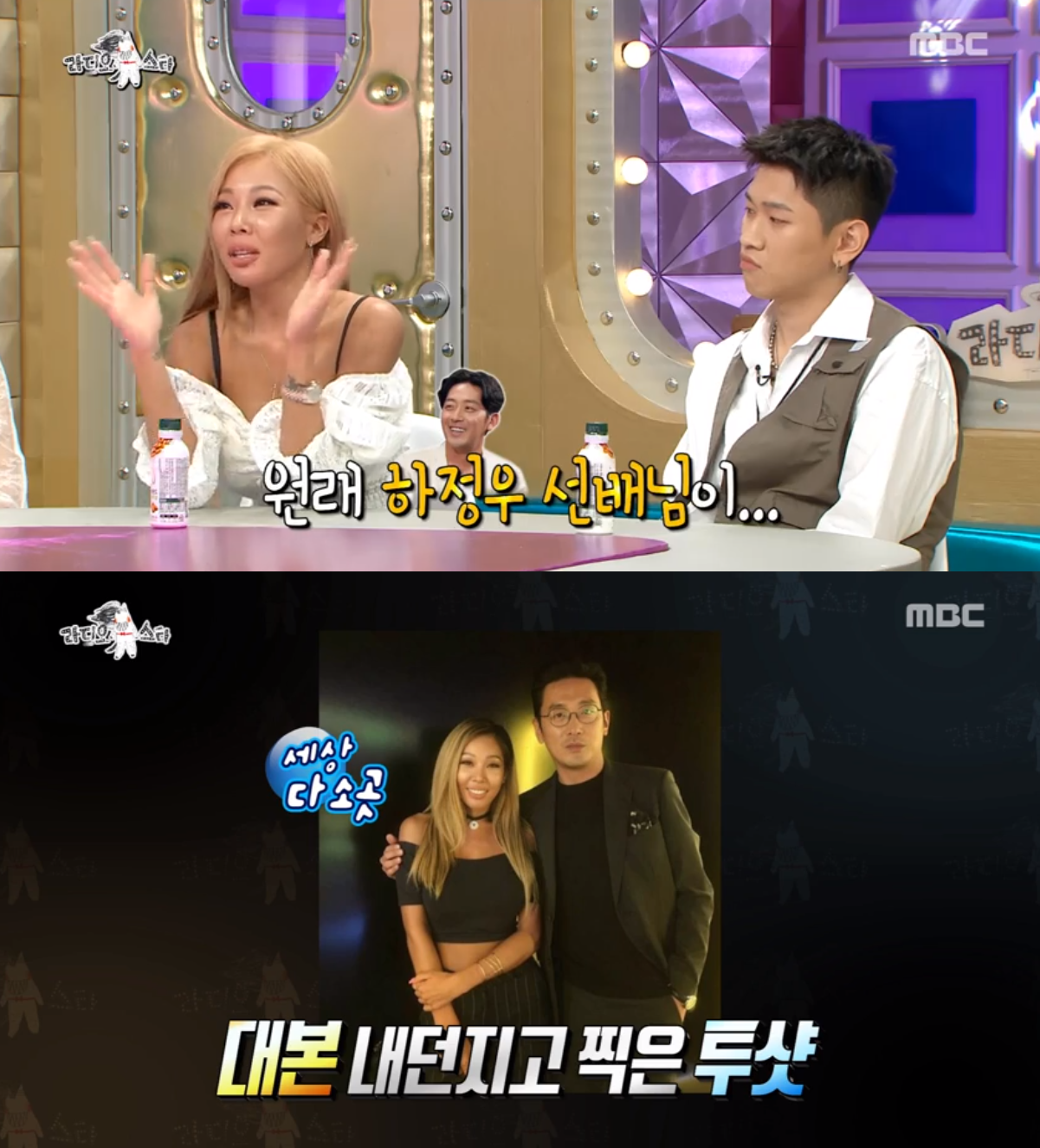 '라스' 크러쉬→아이린, 제시→하정우…스타의 이상형인 ★들