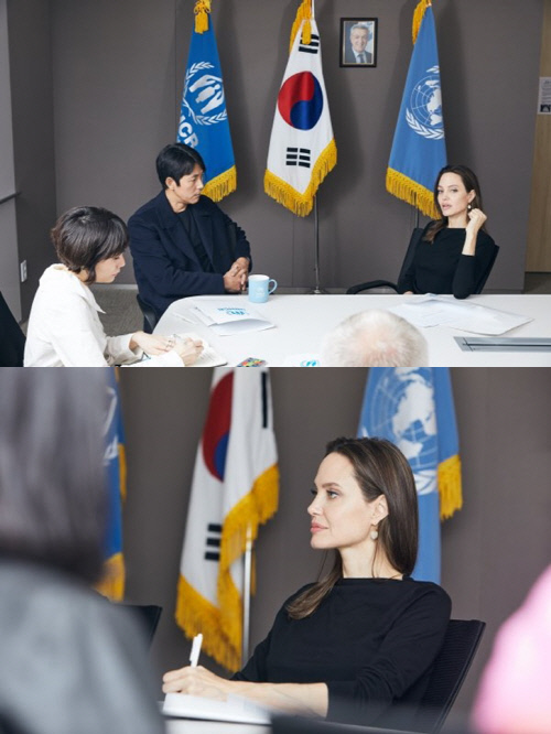 안젤리나 졸리의 특별한 2박3일…#정우성#연세대[SS초점]