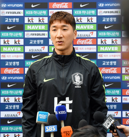 정우영, 우루과이전 필승전략에 대해 [포토]