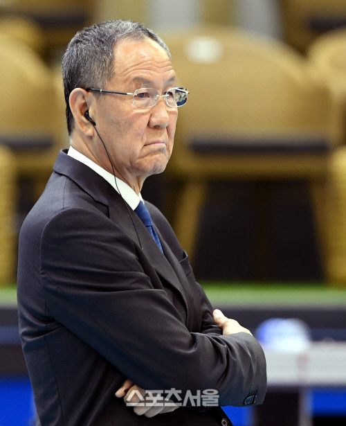 [포토] 대한항공 박기원 감독, 셧다운...노린다!