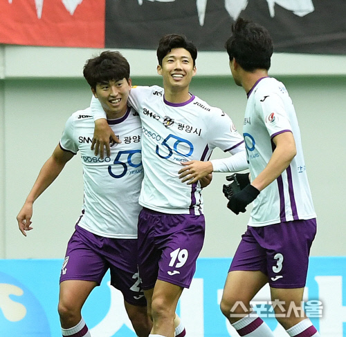 [포토] 전남 최재현, 동점이다!