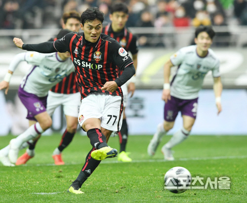 [포토] FC서울 윤주태, 멀티골이다~!