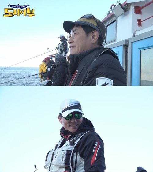 '도시어부' 이태곤, 63cm↑ 참돔 낚시 재도전…이경규와 '케미' 폭발