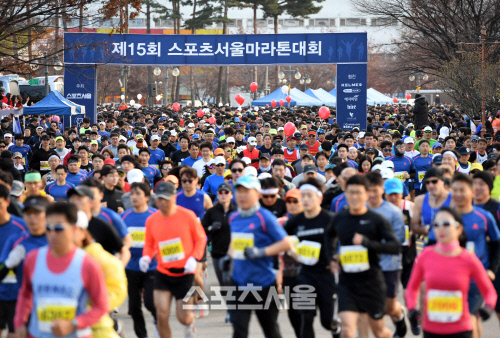 제15회 스포츠서울 마라톤대회, 러너의물결!  [포토]