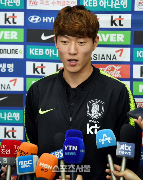 [포토] 황의조, 평가전으로 얻은 것은...?