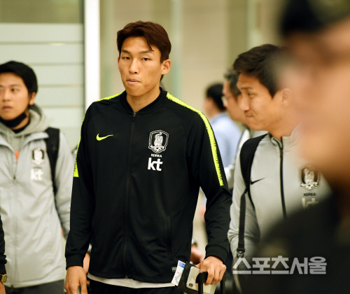 [포토] 김승규, 평가전 끝내고 돌아왔습니다!