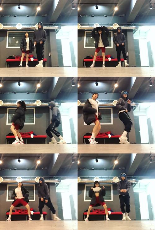 현아♥이던, 커플 댄스 영상 공개…동반 컴백할까[★SNS]