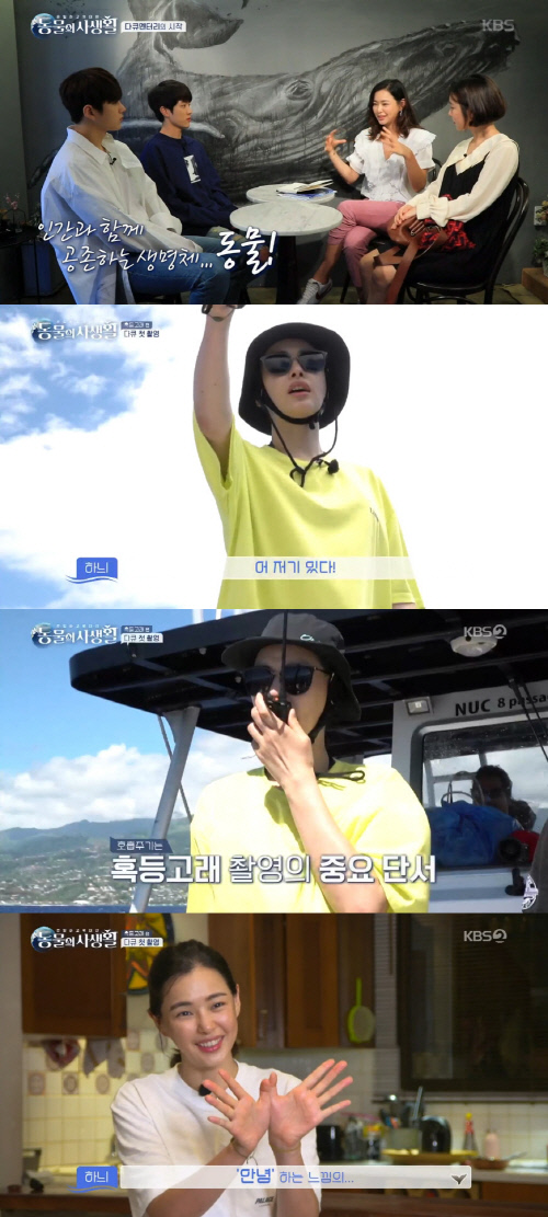 이하늬 '은밀하고 위대한 동물의 사생활' 다큐PD로 매력 발산