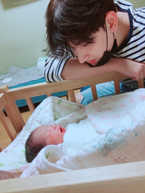 [직격인터뷰]'득남' 노지훈 "산모·아이 건강…아내 이은혜 아름답고 위대해" 