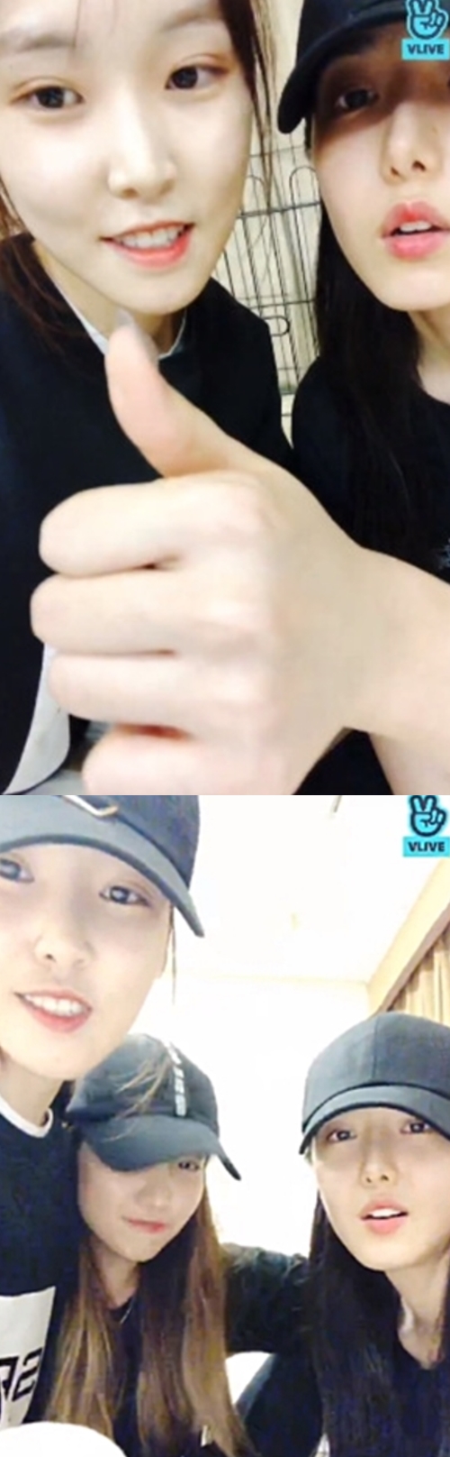 "보고 싶었어요" 여자친구 유주, 'V라이브' 통해 근황 공개