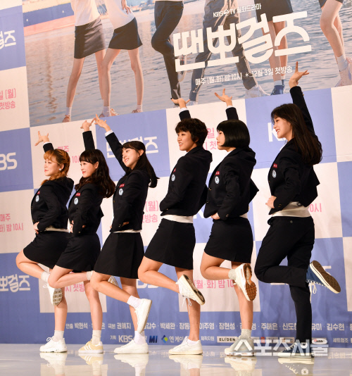 '땐뽀걸즈' 김수현, 이유미, 박세완, 이주영, 주해은, 신도현[포토]