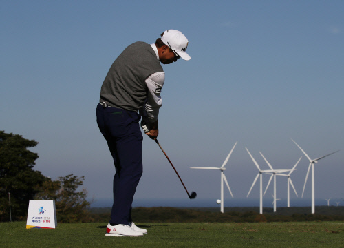 문경준 5번홀 티샷