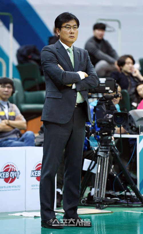 [포토] 이환우 감독 \'경기가 안풀리네\'
