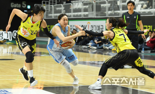 [포토] 삼성생명 이주연, 뚫는다!