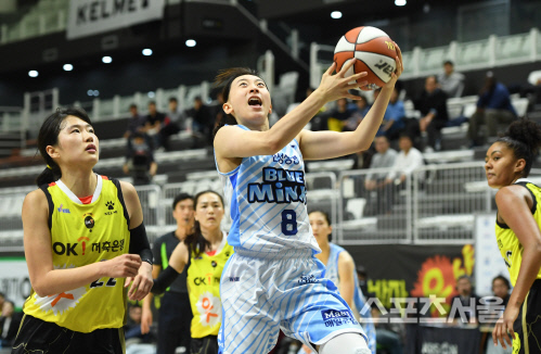 [포토] 삼성생명 이주연, 뚫었다!