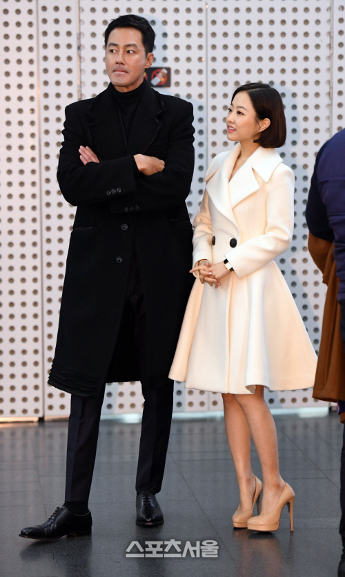 블랙&화이트 조인성과 박보영 [포토]