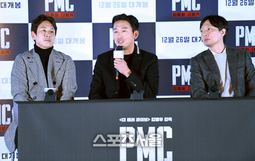 PMC더벙커 하정우, 영화 사랑해주세요   [포토]