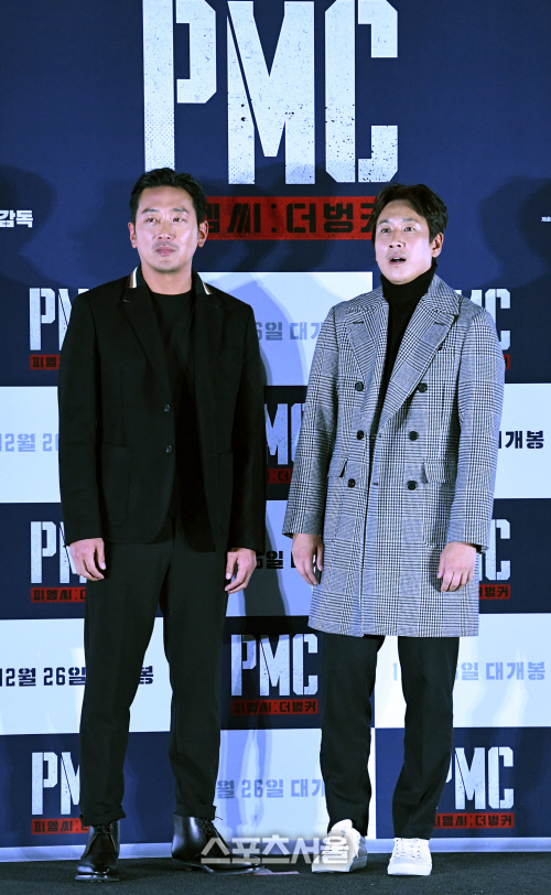 PMC더벙커 하정우와 이선균 조합!   [포토]
