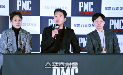 PMC더벙커 하정우, 천만 향해  [포토]