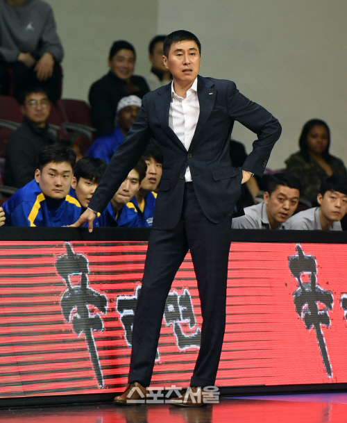 이상민 감독 "포스트 잇점 살리지 못했다"