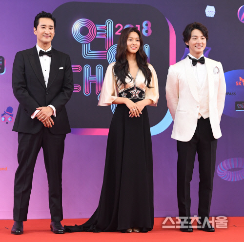 [포토] 신현준-설현-윤시윤, MC 맡았습니다~!