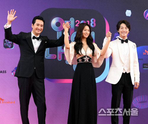 [포토] 신현준-설현-윤시윤, MC 만세~!