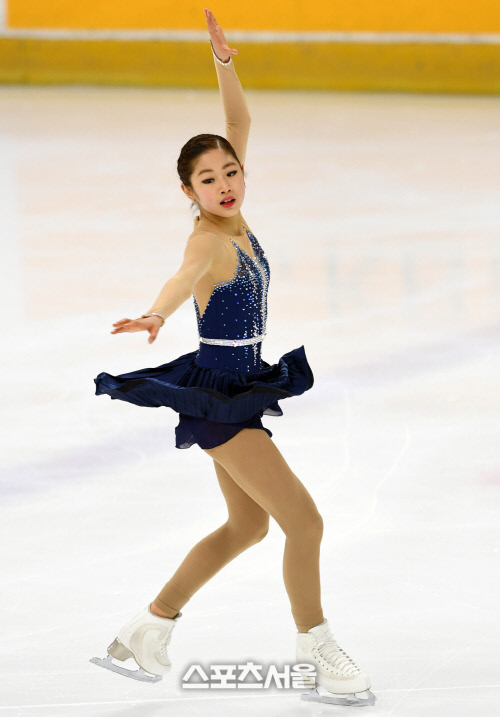 KB금융 전국 남녀피겨스케팅 이해인, 우아한 연기[포토]