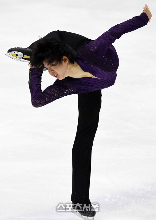 KB금융 전국 남녀피겨스케팅 차준환, 혼신연기[포토]