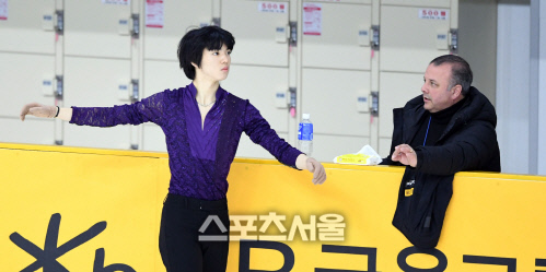 KB금융 전국 남녀피겨스케팅 차준환, 준비완료[포토]